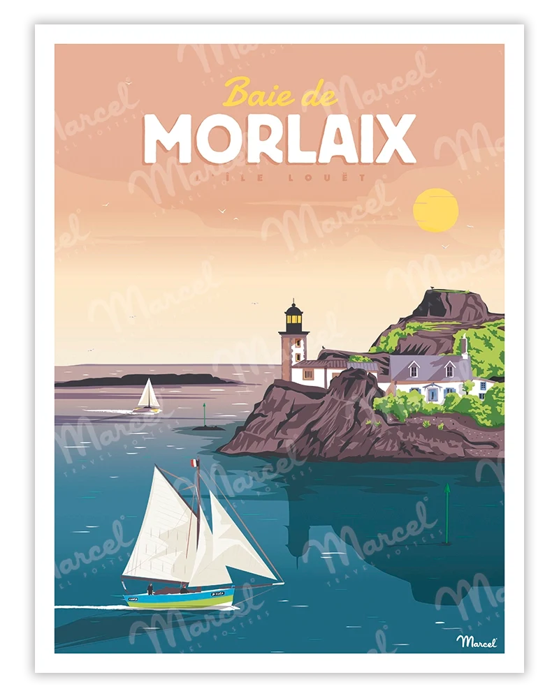 Affiche BAIE DE MORLAIX