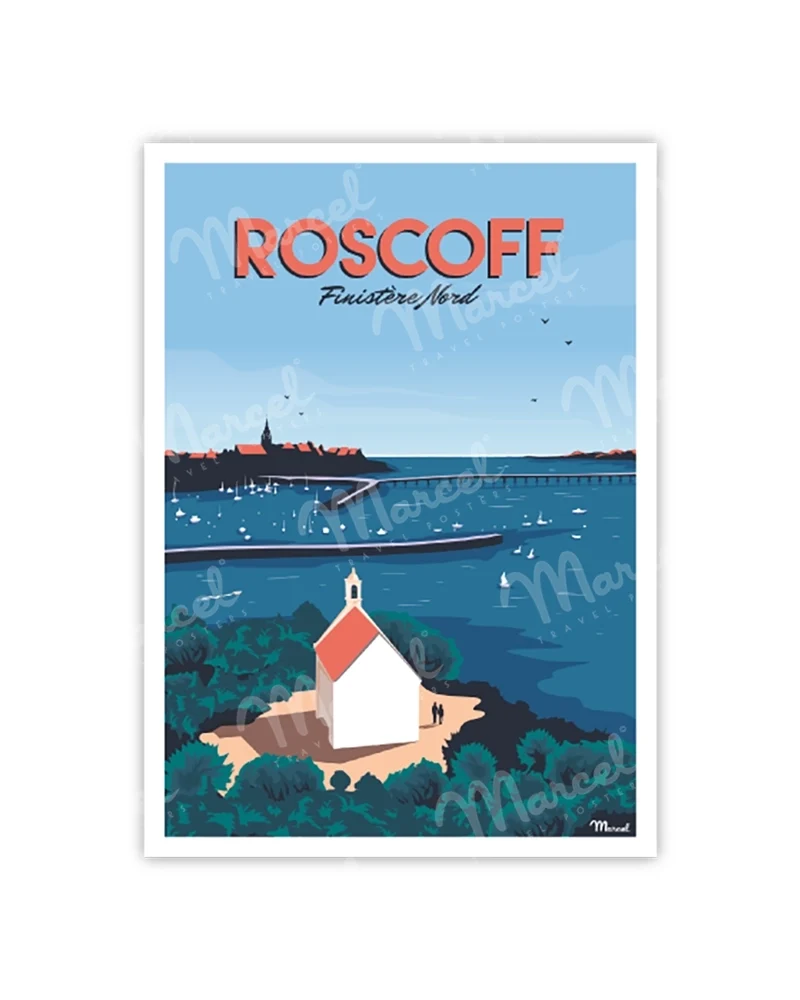 Carte Postale ROSCOFF "Finistère Nord"