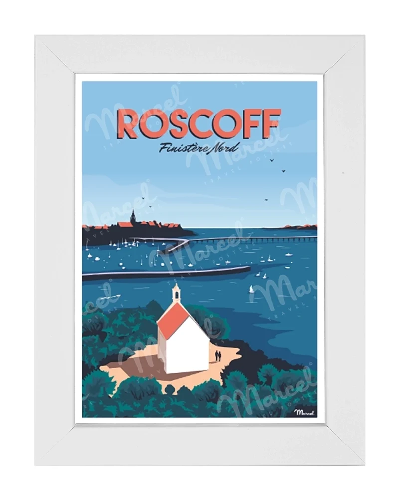 Carte Postale ROSCOFF "Finistère Nord"
