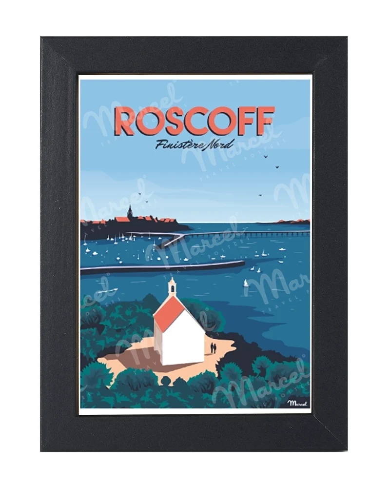 Carte Postale ROSCOFF "Finistère Nord"