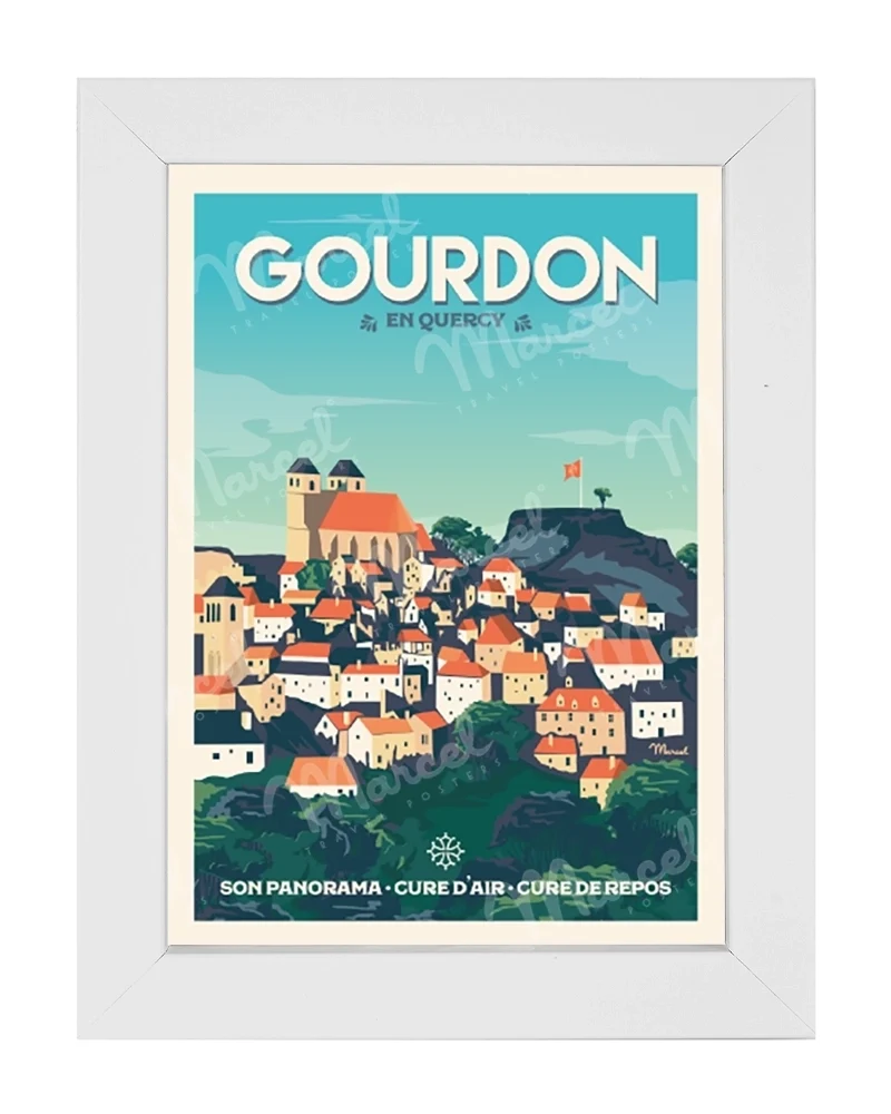 Carte Postale GOURDON
