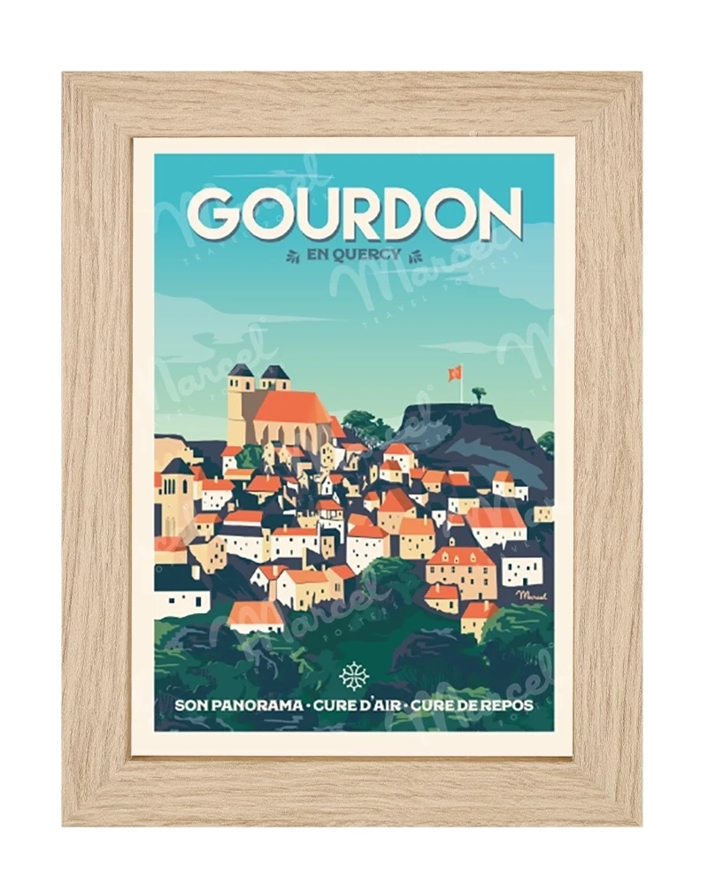 Carte Postale GOURDON
