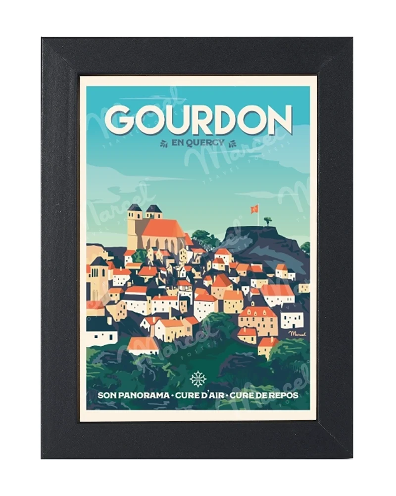 Carte Postale GOURDON