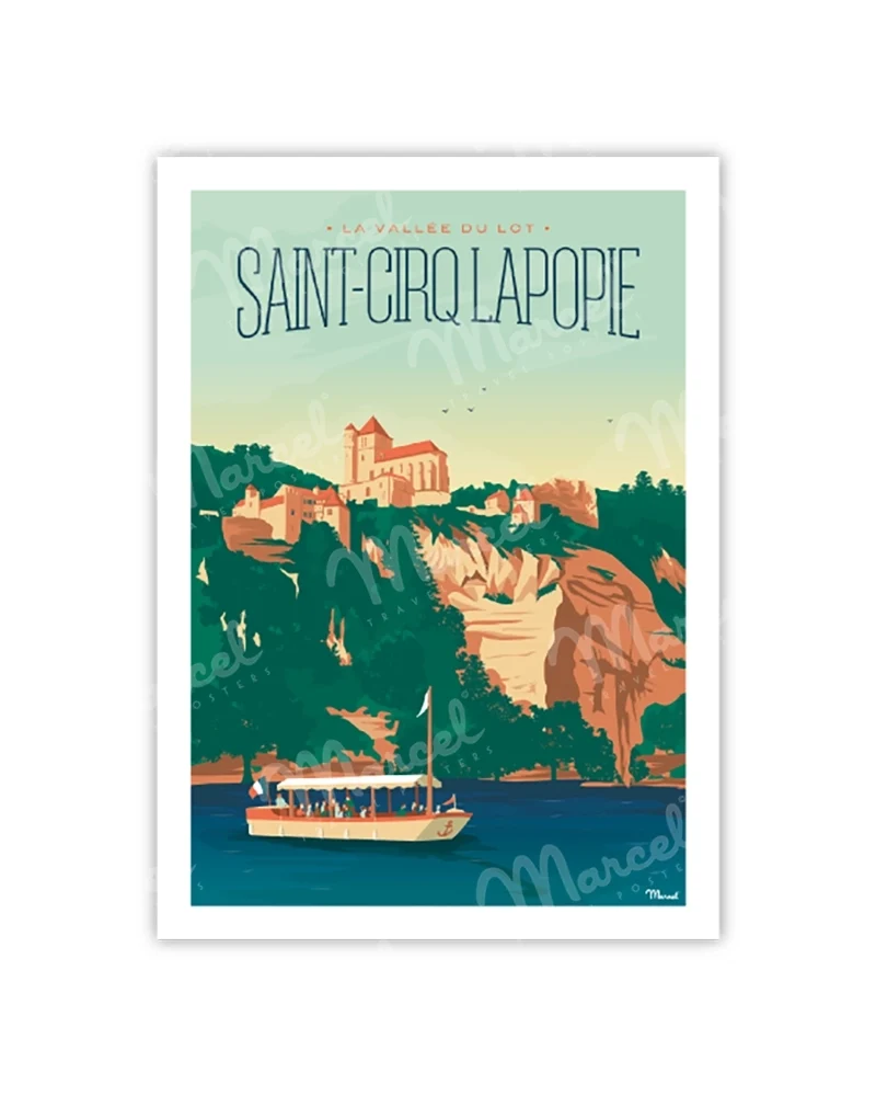 Carte Postale SAINT-CIRQ-LAPOPIE