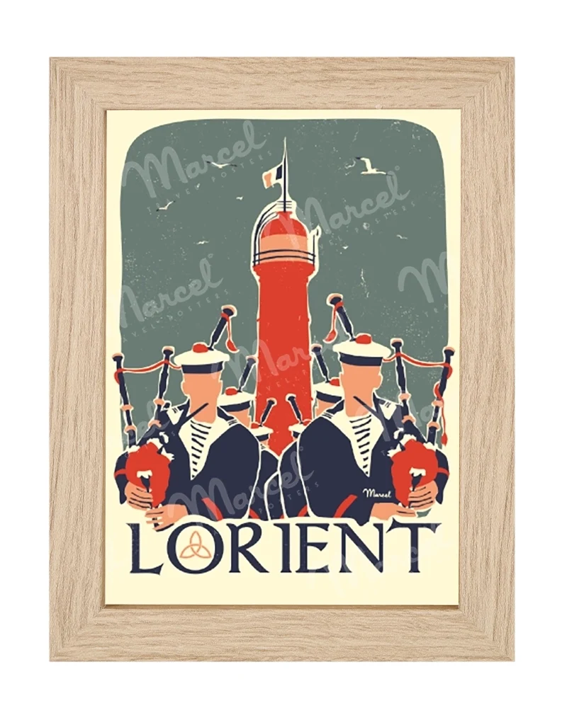 Carte Postale LORIENT