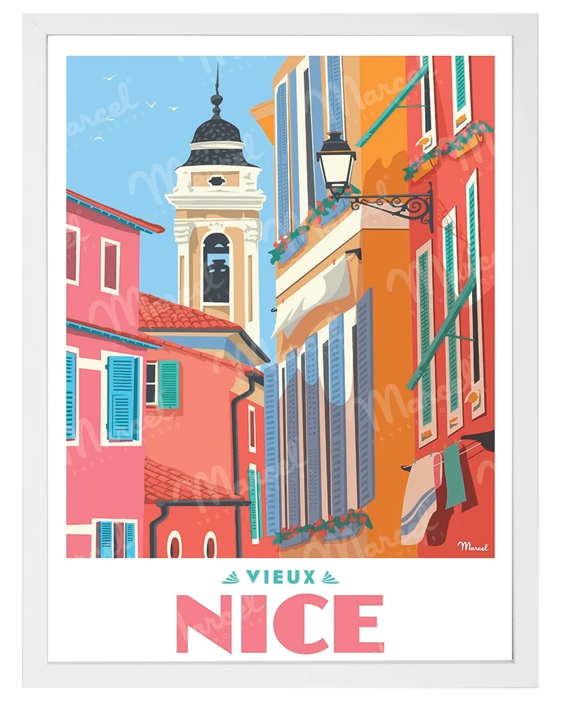 Affiche NICE "Le Vieux NICE"