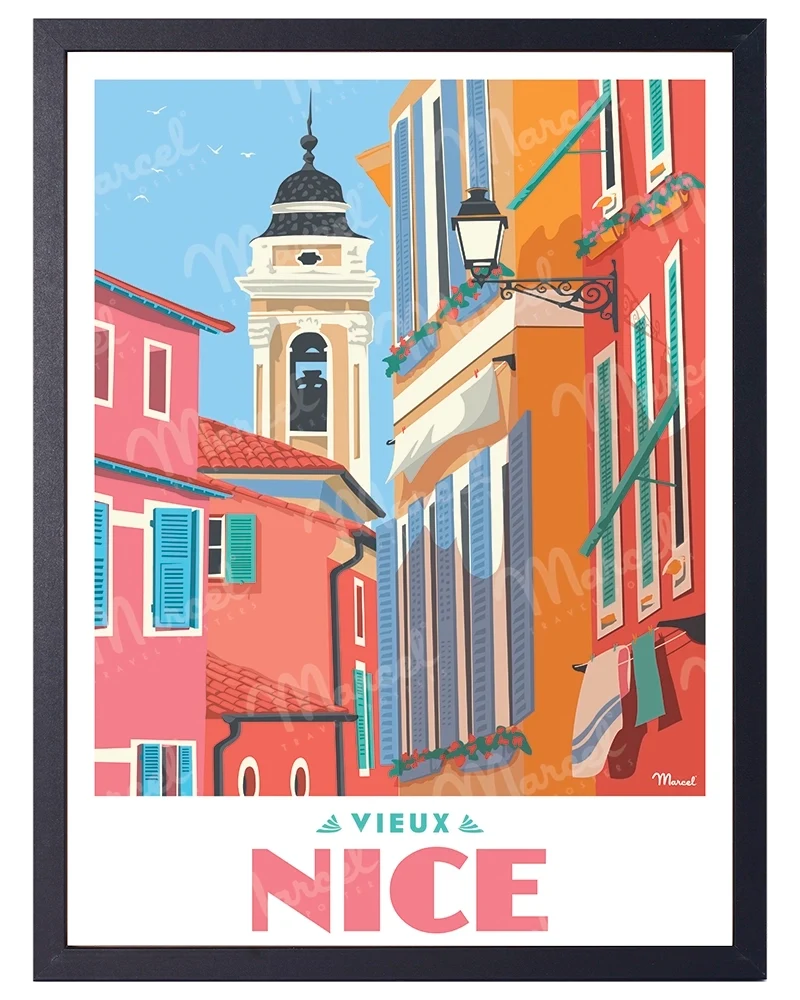 Affiche NICE "Le Vieux NICE"