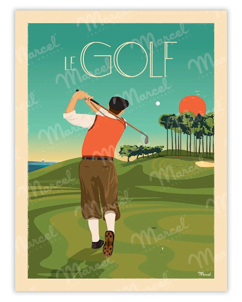 Affiche "Le Golf"