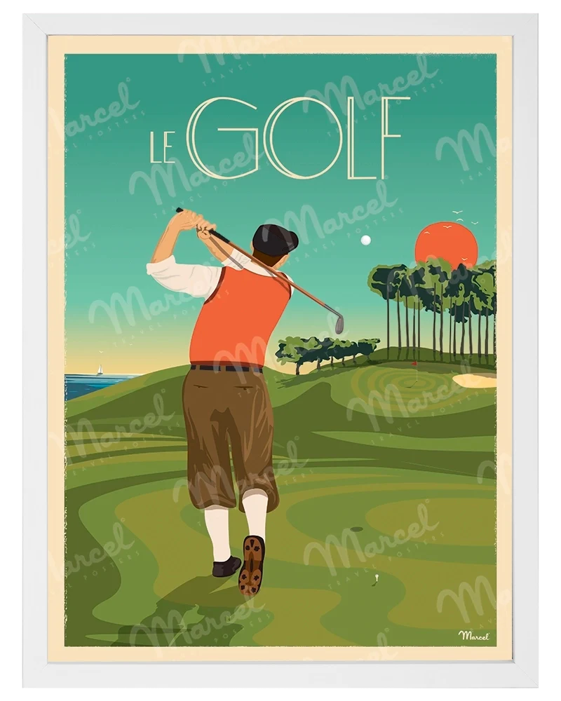 Affiche "Le Golf"