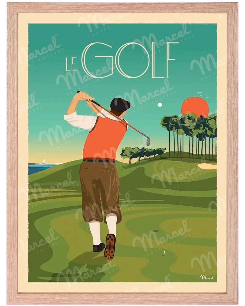 Affiche "Le Golf"