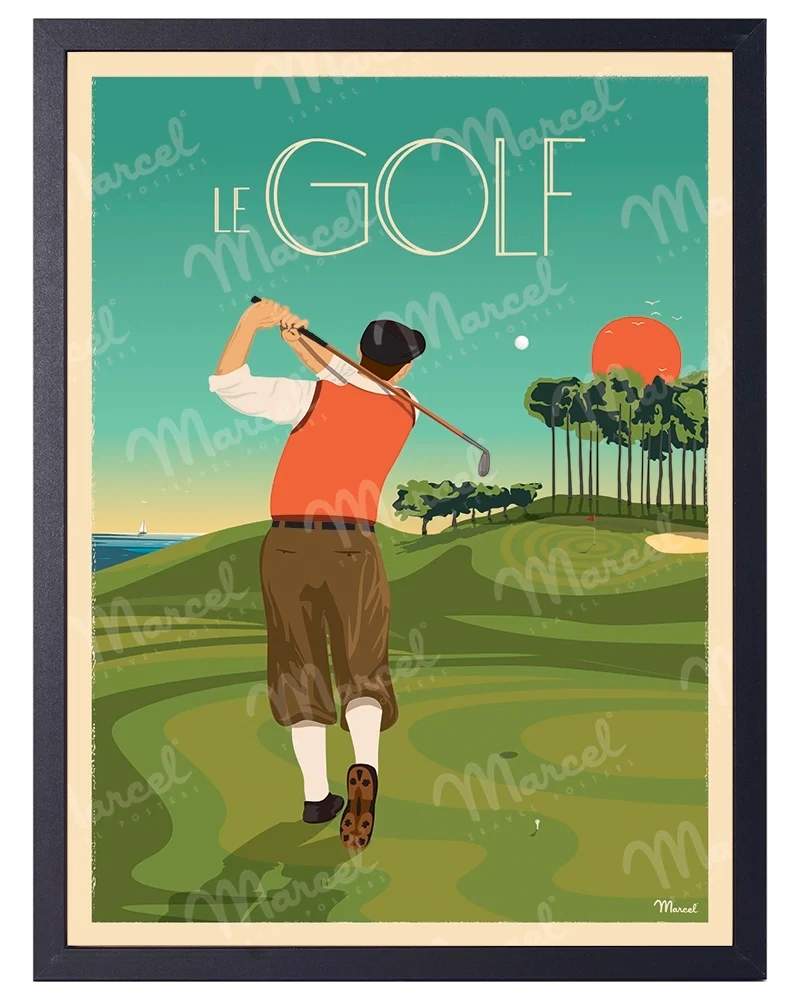 Affiche "Le Golf"