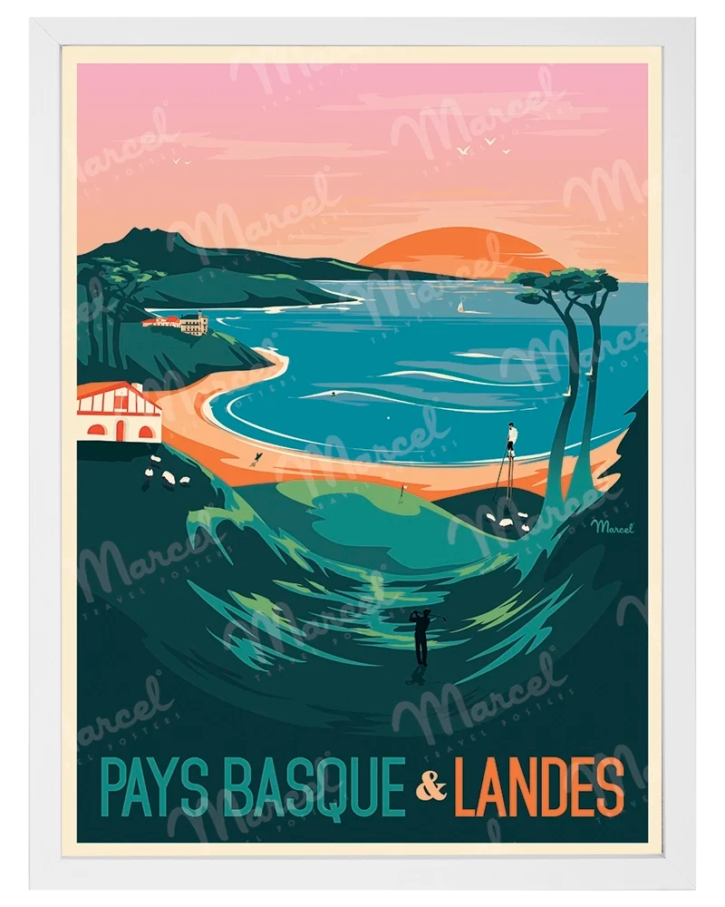 Affiche PAYS BASQUE & LANDES