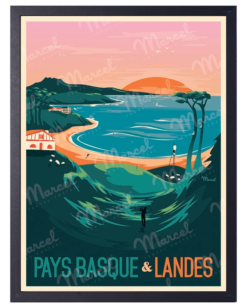 Affiche PAYS BASQUE & LANDES