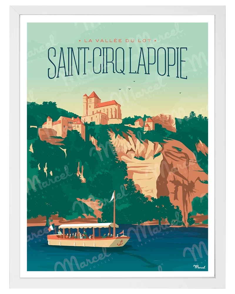 Affiche SAINT-CIRQ-LAPOPIE