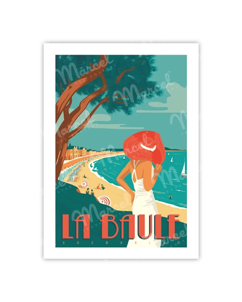 Carte Postale LA BAULE