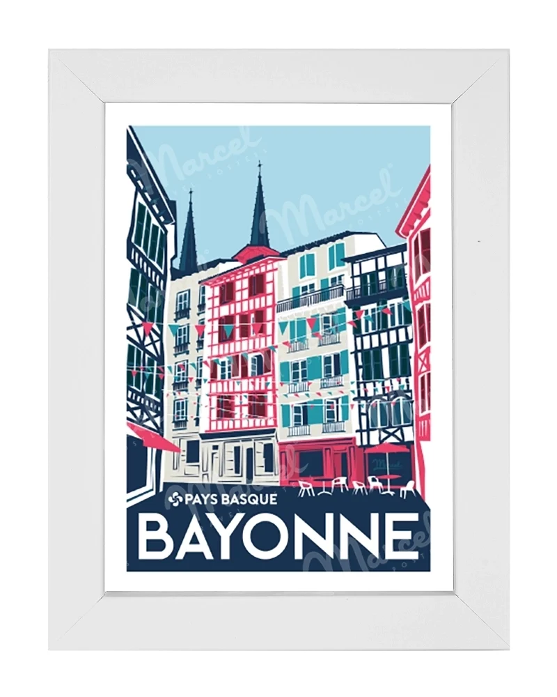 Carte Postale BAYONNE "Rue Argenterie"