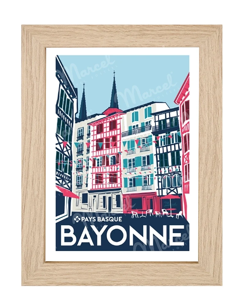 Carte Postale BAYONNE "Rue Argenterie"