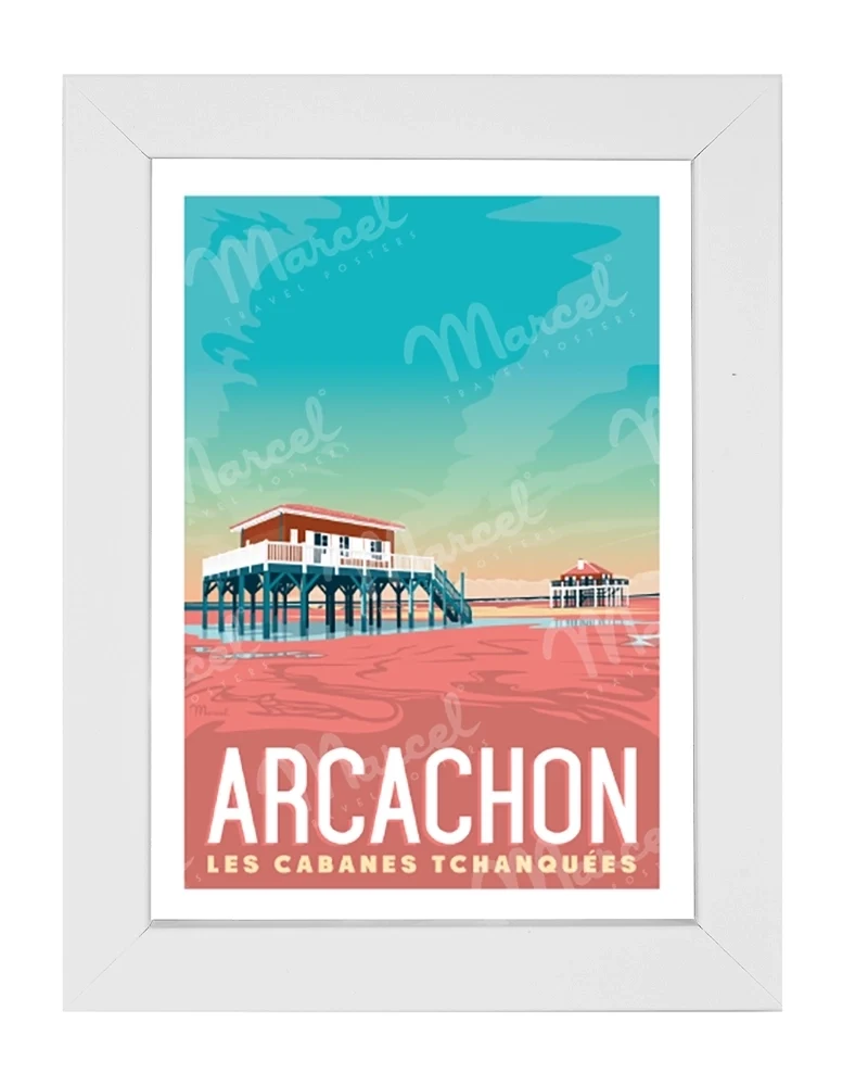 Carte Postale ARCACHON "Les Cabanes Tchanquées"