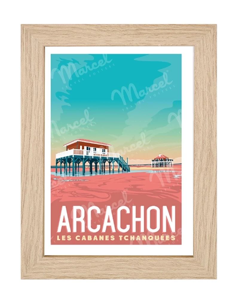 Carte Postale ARCACHON "Les Cabanes Tchanquées"