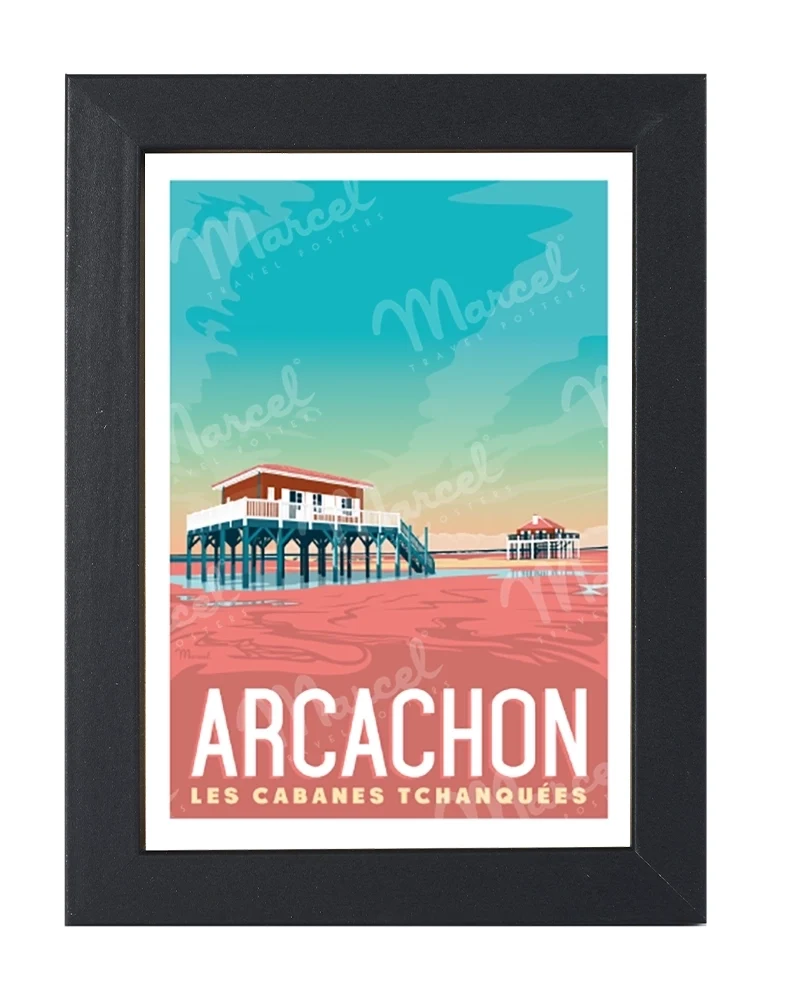 Carte Postale ARCACHON "Les Cabanes Tchanquées"