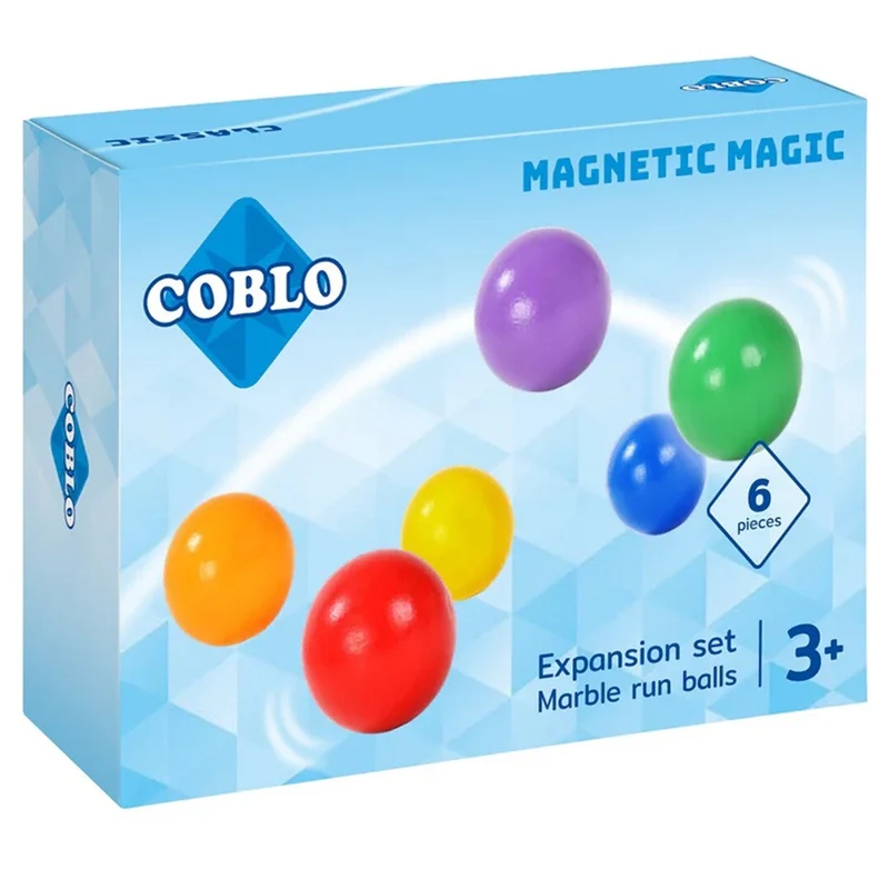 coblo balles pour circuit de billes - 6 pcs