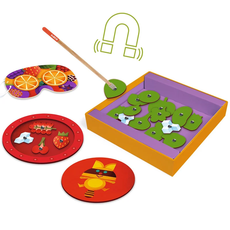djeco jeu magnétique fruit magik