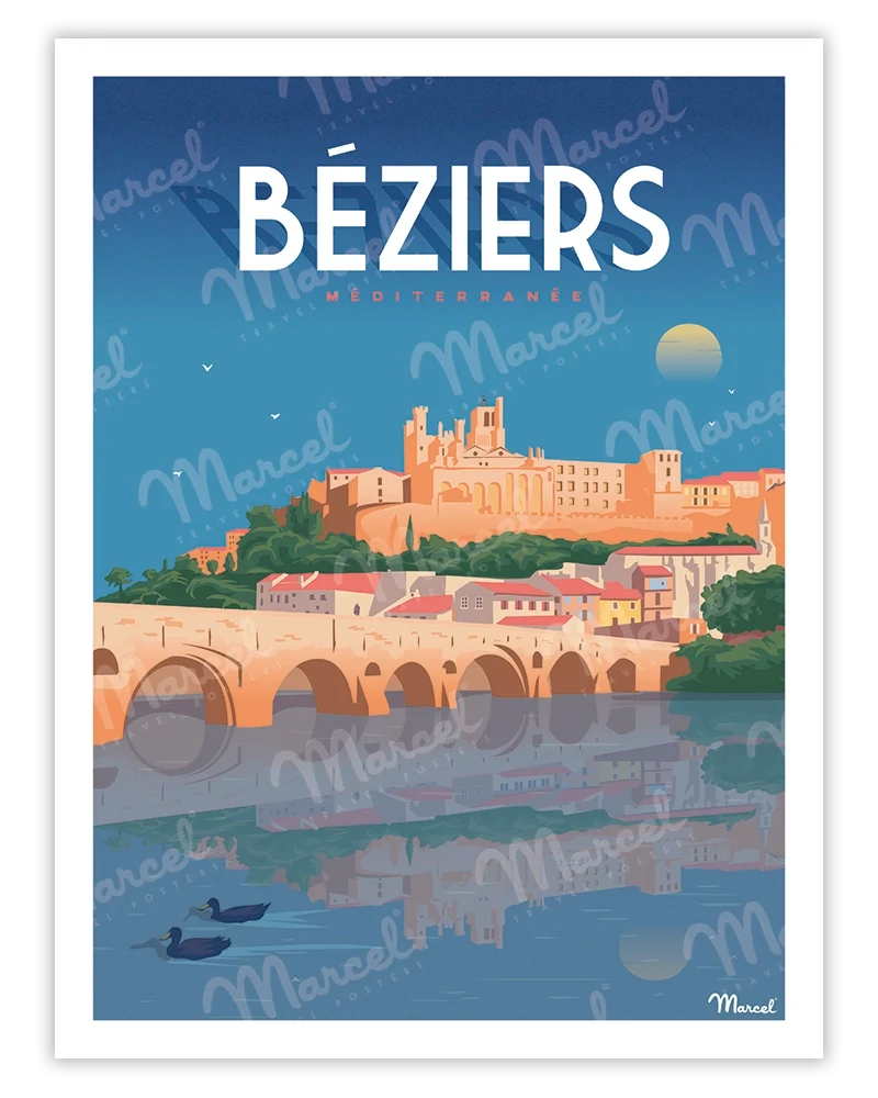 Affiche BEZIERS