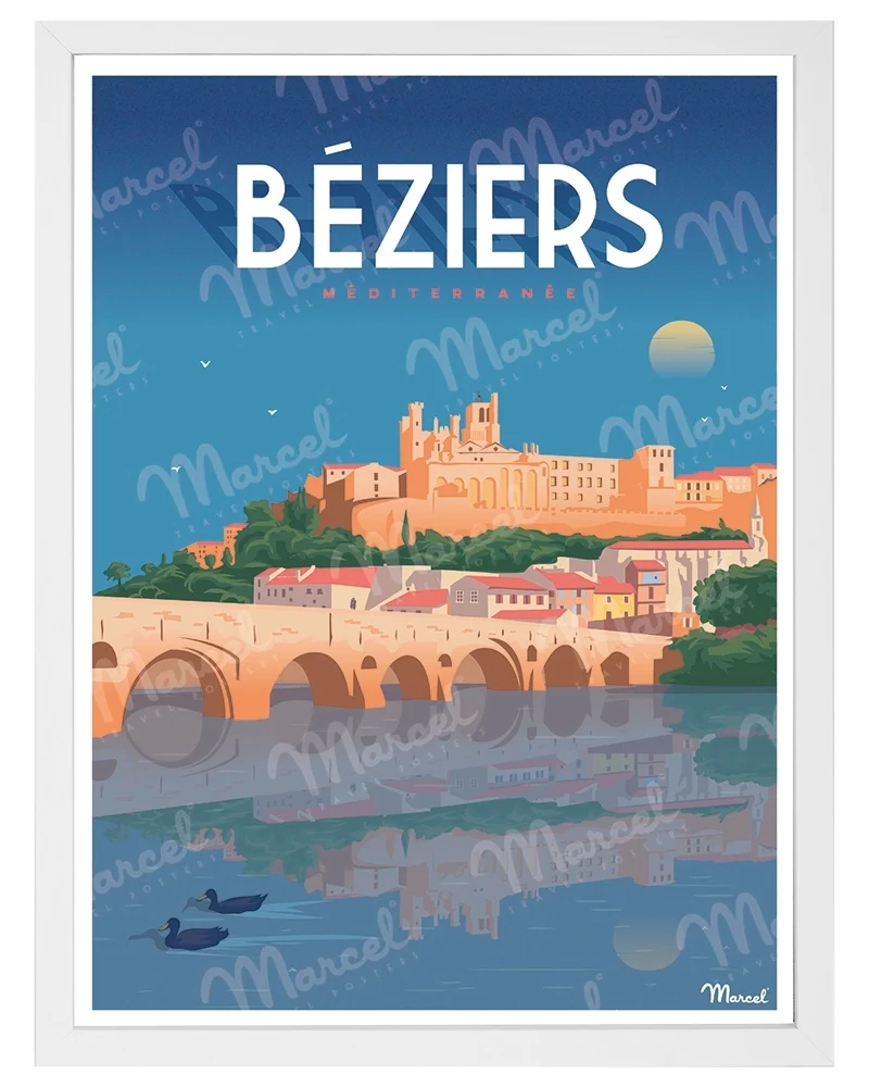 Affiche BEZIERS