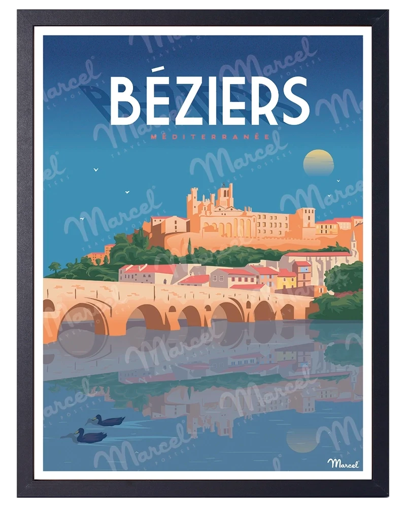 Affiche BEZIERS
