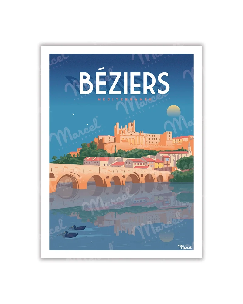 Carte Postale BEZIERS