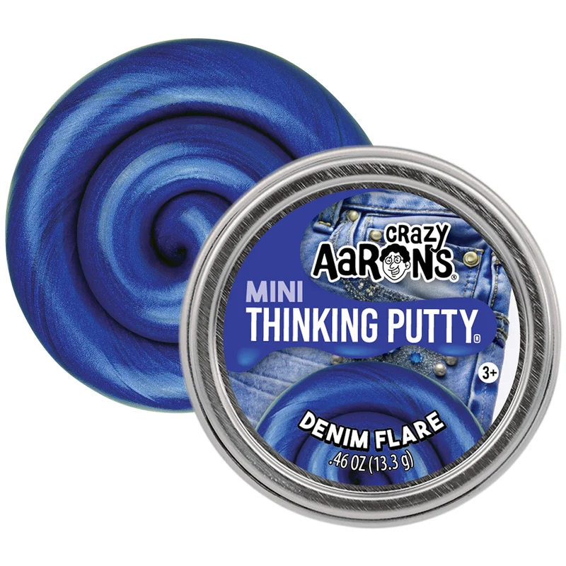 crazy aaron's putty mini - denim flare