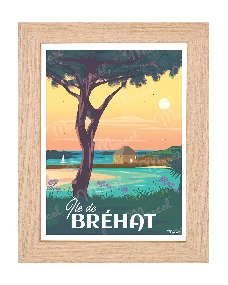 Carte Postale ÎLE DE BRÉHAT