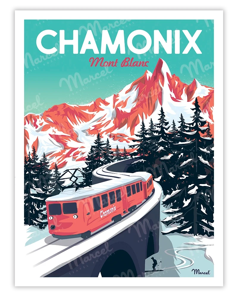 Affiche CHAMONIX