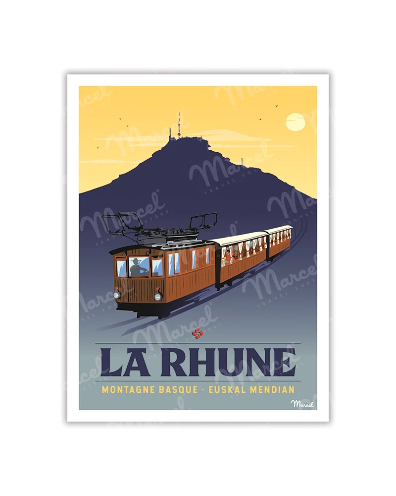 Carte Postale LA RHUNE
