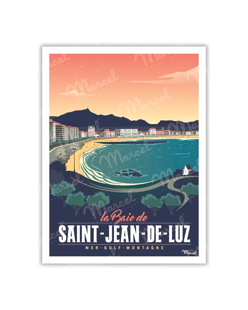 Carte Postale SAINT-JEAN-DE-LUZ "Sainte Barbe"