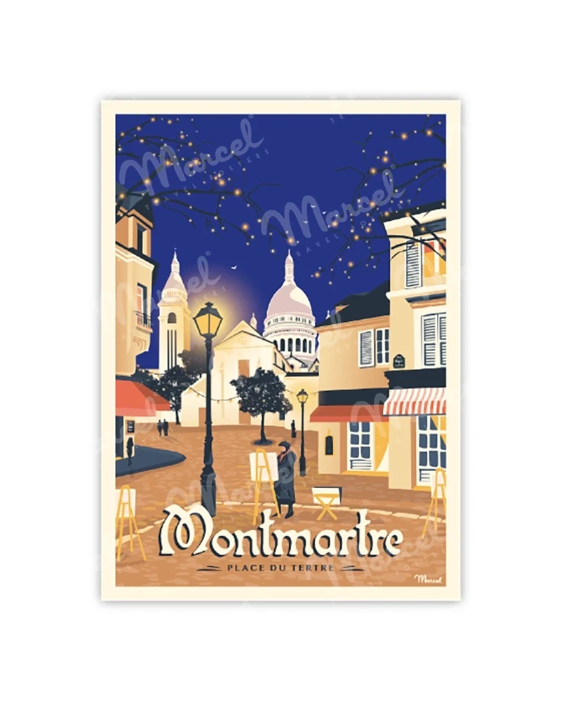 Carte Postale PARIS "Montmartre Place du Tertre"
