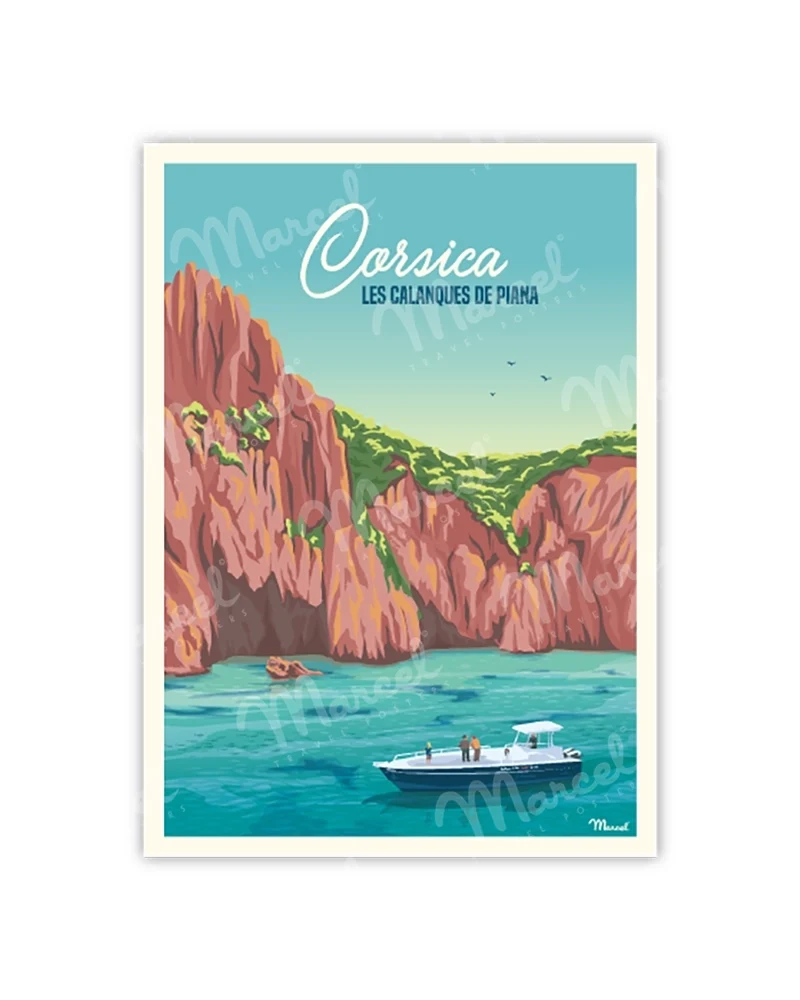 Carte Postale CORSICA "Calanques de Piana"