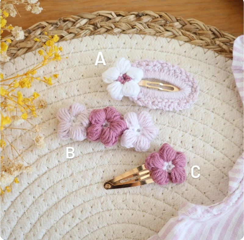 Barrettes Lila à l'unité ou en lot - De 3,90€ à 17,90€