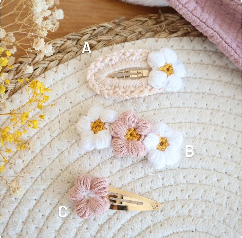 Barrettes Daisie à l'unité ou en lot - De 3,90€ à 17,90€