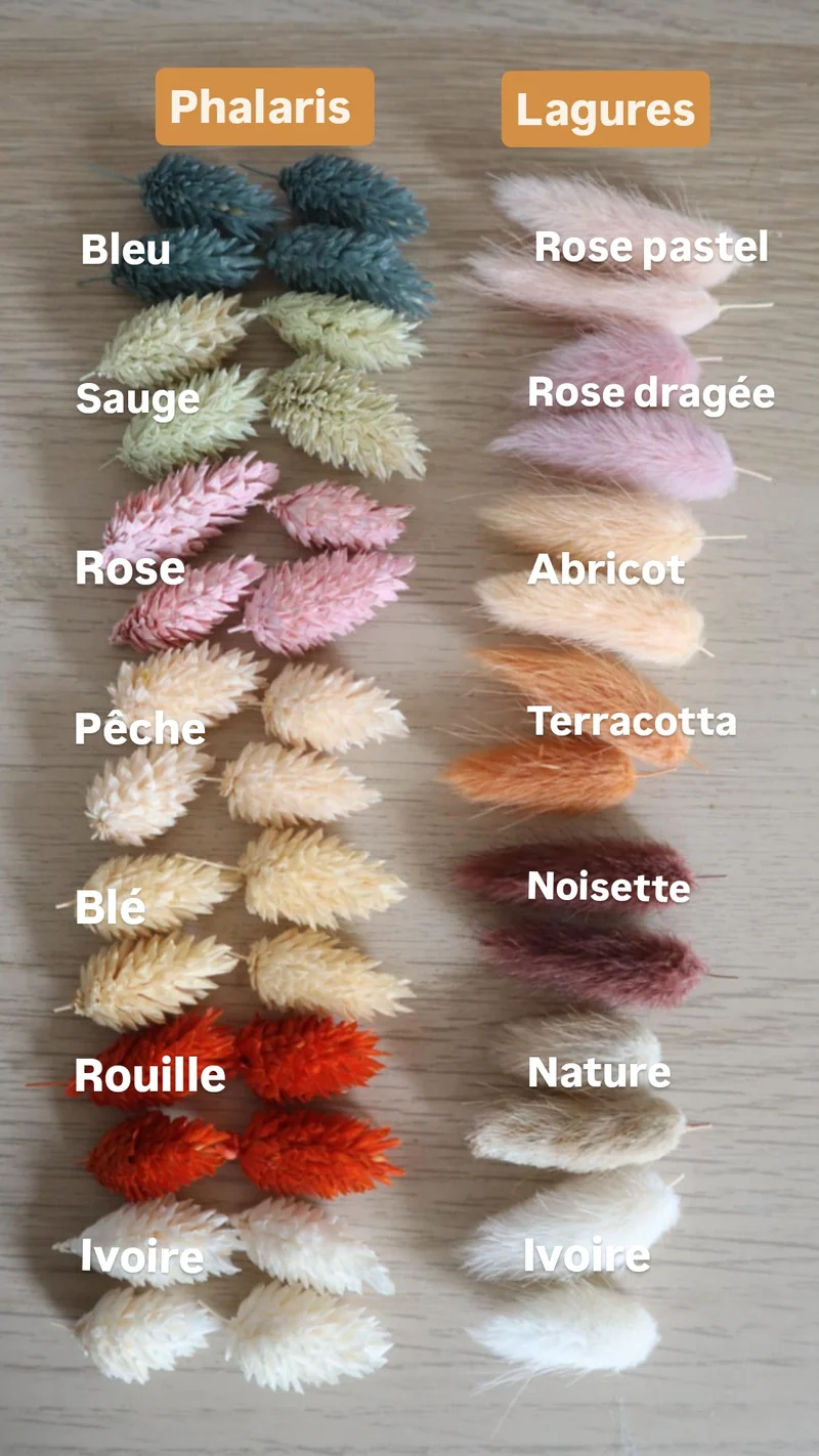 Plaque mariage - Porte alliances - fleurs séchées - couleurs au choix