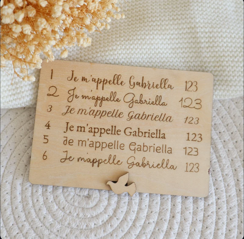 Cake-topper champêtre - Envoi sous 24/48h