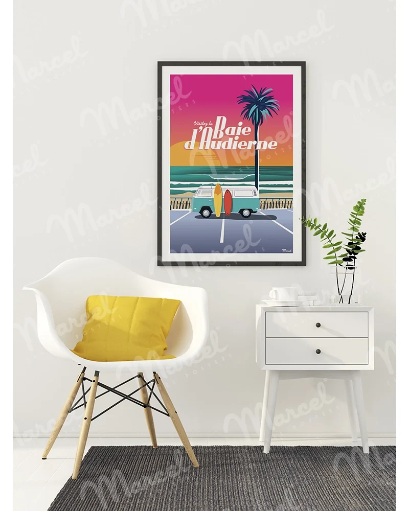 Affiche "Baie d'AUDIERNE"