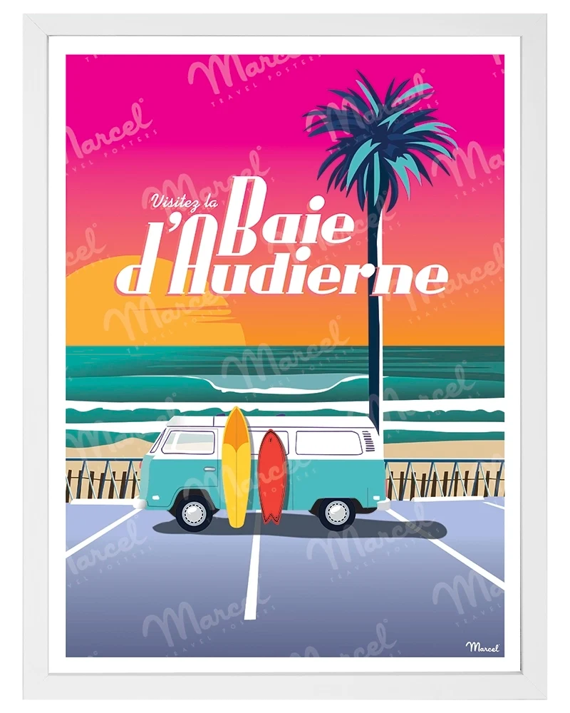Affiche "Baie d'AUDIERNE"
