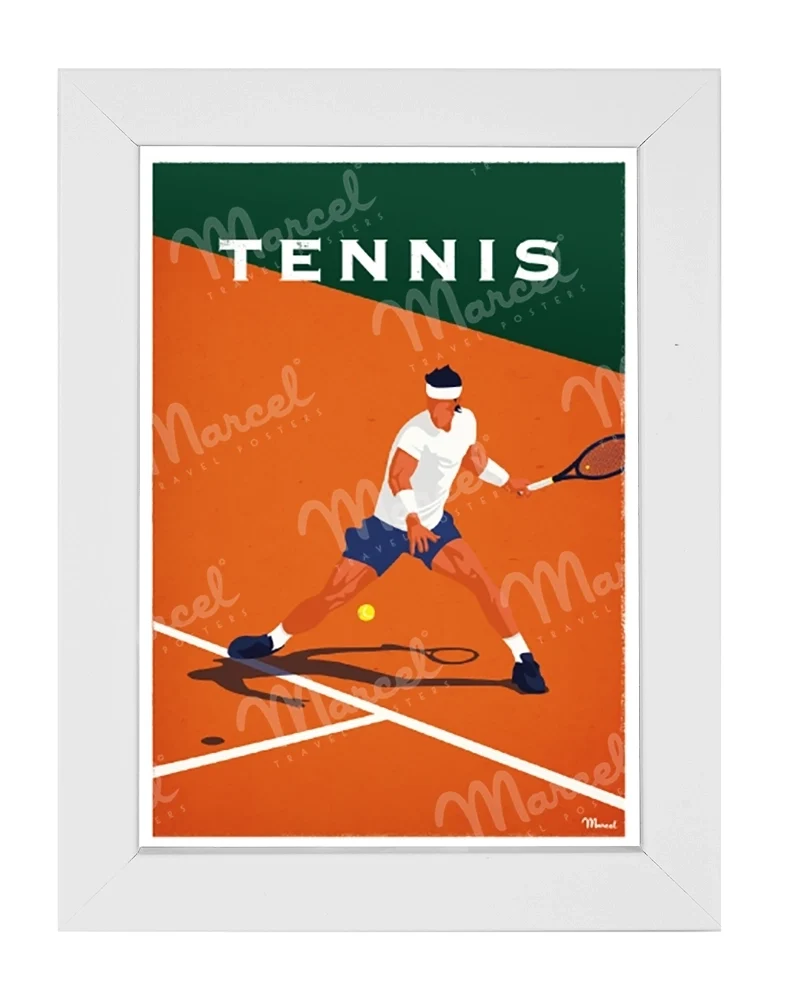 Carte Postale "Tennis"