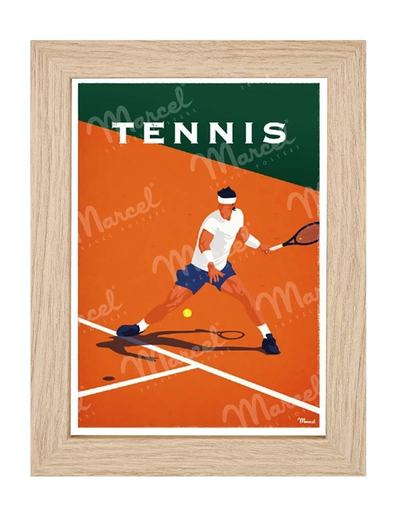 Carte Postale "Tennis"