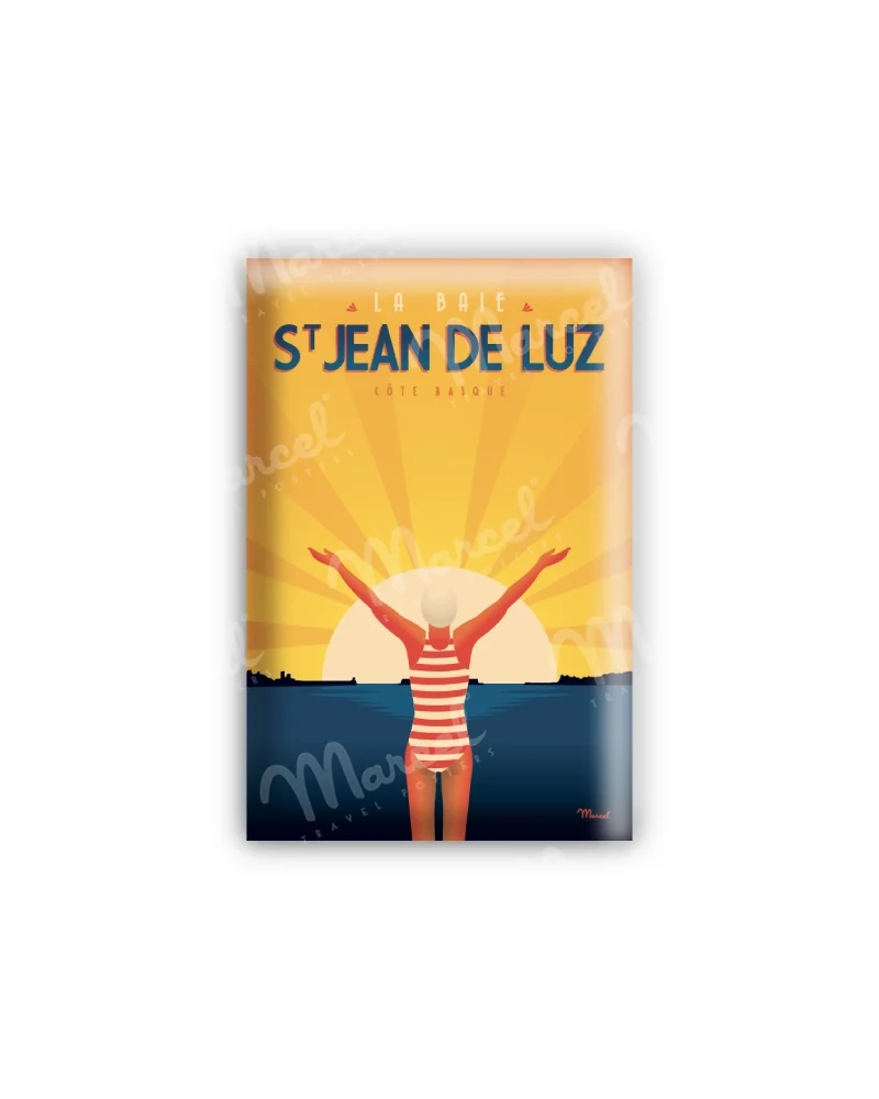 Magnet SAINT-JEAN-DE-LUZ "La Baigneuse"