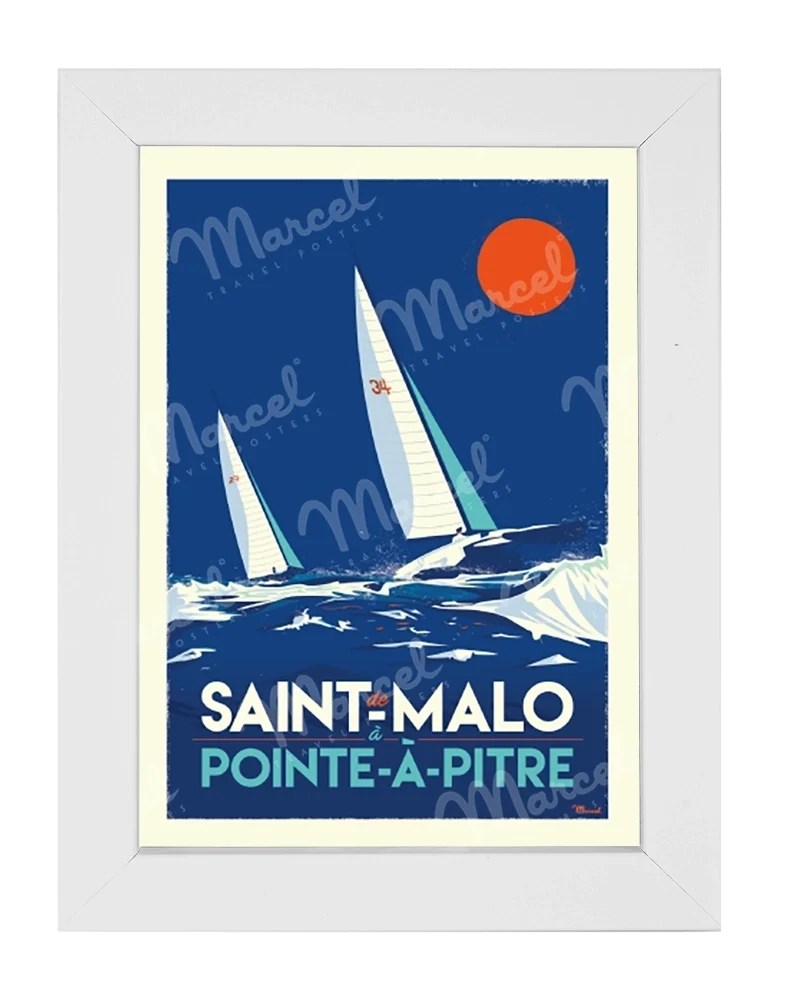 Carte Postale SAINT-MALO "Pointe-à-Pitre"