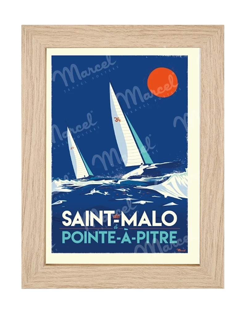 Carte Postale SAINT-MALO "Pointe-à-Pitre"