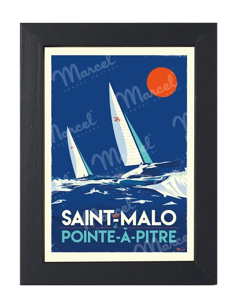 Carte Postale SAINT-MALO "Pointe-à-Pitre"