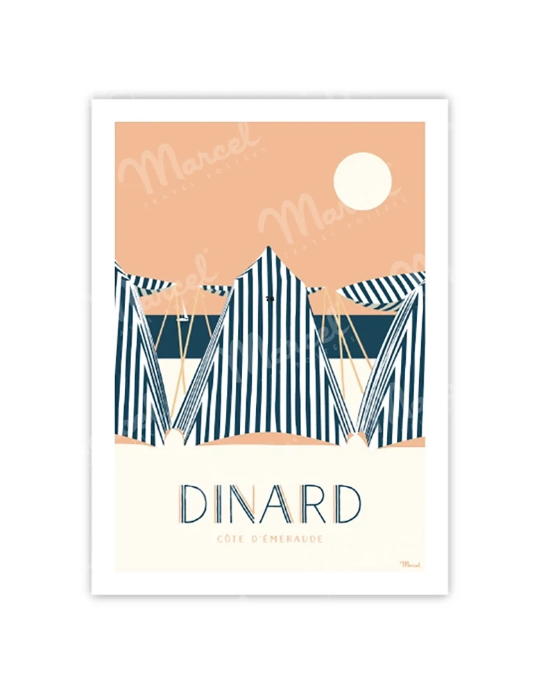 Carte Postale DINARD "Côte d'Émeraude"